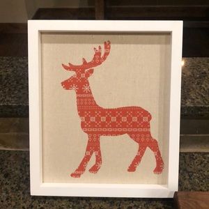 Reindeer Holiday Art